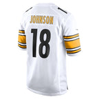 Diontae Johnson Pittsburgh Steelers Nike Game Player Jersey - White