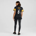 Patrick Queen Pittsburgh Steelers Nike Women's  Game Jersey -  Black