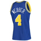 Chris Webber Golden State Warriors 1993/94 Hardwood Classics Swingman Jersey - Royal