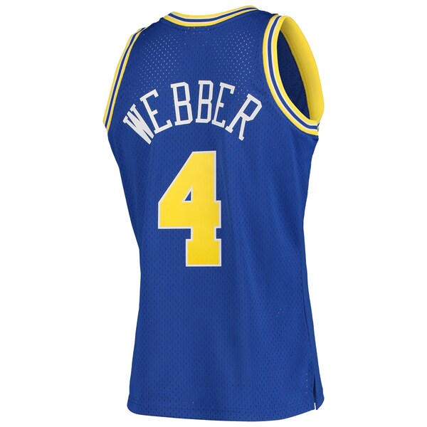 Chris Webber Golden State Warriors 1993/94 Hardwood Classics Swingman Jersey - Royal