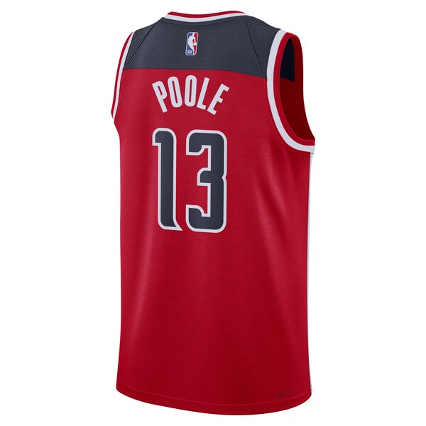 Jordan Poole Washington Wizards Nike Unisex Swingman Jersey - Icon Edition - Red
