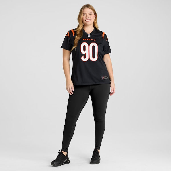 Kris Jenkins Jr. Cincinnati Bengals Nike Women's  Game Jersey -  Black