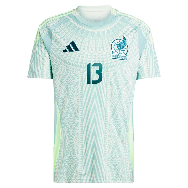 Guillermo Ochoa Mexico National Team adidas 2024 Away Replica Player Jersey - Green/Burgundy