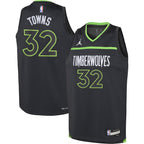 Karl-Anthony Towns Minnesota Timberwolves Jordan Brand Youth Swingman Jersey - Statement Edition - Black