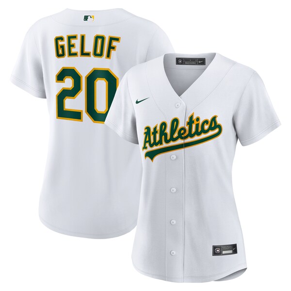 Zack Gelof Athletics Nike Women's Home Replica Jersey - White