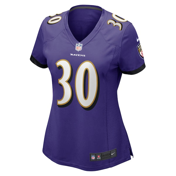 Trayvon Mullen Baltimore Ravens Nike Women's  Game Jersey -  Purple