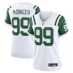 Will McDonald IV New York Jets Nike Women's Classic Alternate Player Game Jersey - White