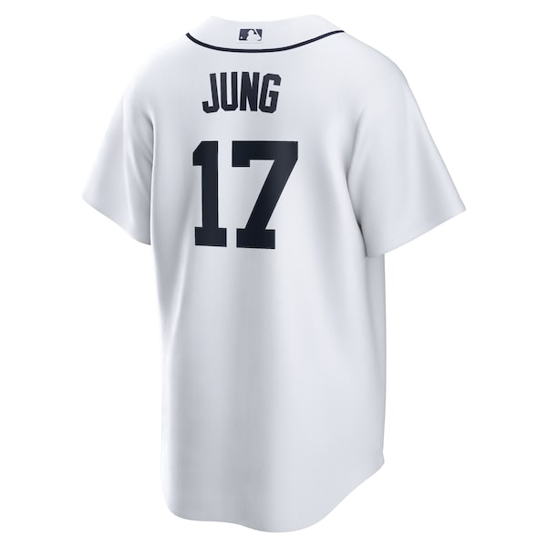 Jace Jung Detroit Tigers Nike Home Replica Jersey - White