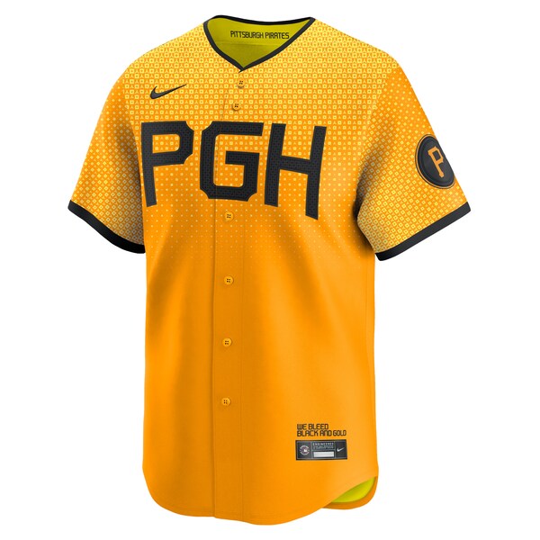 Willie Stargell Pittsburgh Pirates Nike City Connect Limited Player Jersey - Gold