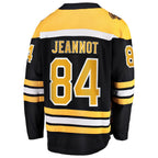 Tanner Jeannot Boston Bruins  Home Breakaway Jersey - Black