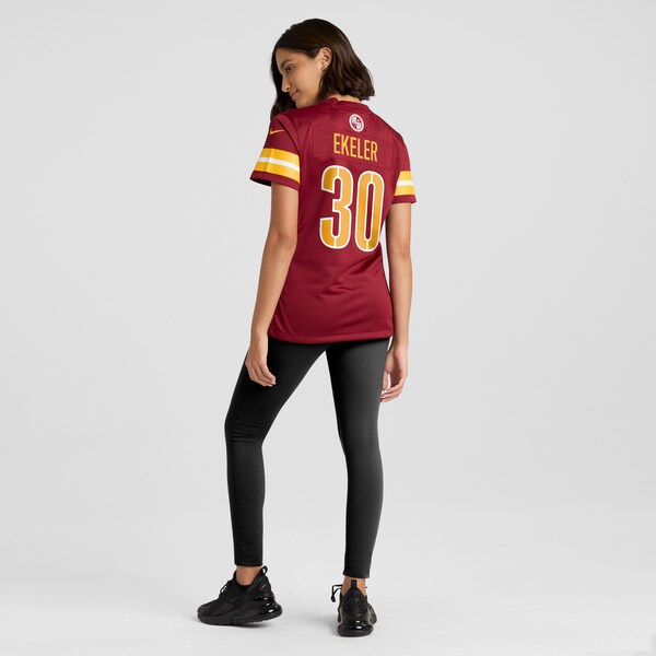 Austin Ekeler Washington Commanders Nike Women's  Game Jersey -  Burgundy/White