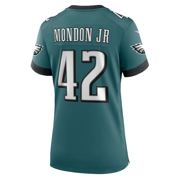 Smael Mondon Jr. Philadelphia Eagles Nike Women's Team Game Jersey - Midnight Green
