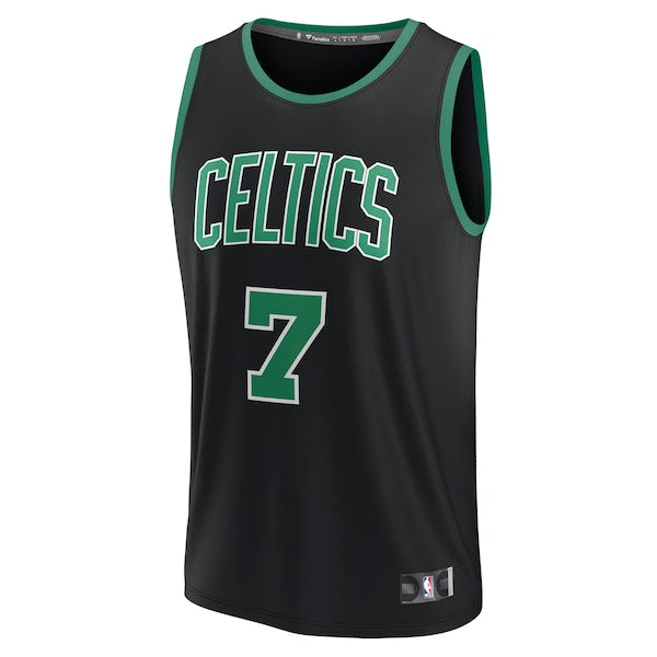 Jaylen Brown Boston Celtics  Youth Fast Break Replica Player Jersey - Statement Edition - Black
