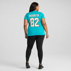 Tahj Washington Miami Dolphins Nike Women's  Game Jersey -  Aqua