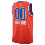 Oklahoma City Thunder Jordan Brand Unisex 2022/23 Swingman Custom Jersey - Statement Edition - Orange