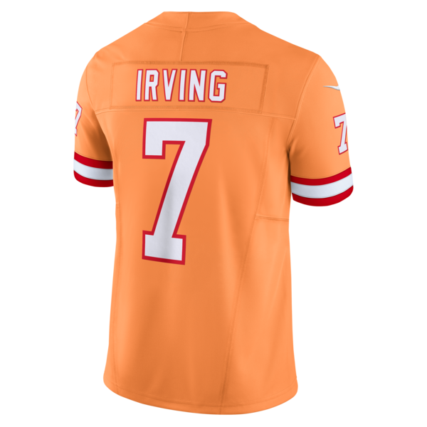 Bucky Irving Tampa Bay Buccaneers Nike Alternate 2 Throwback Vapor F.U.S.E. Limited Jersey - Orange/White