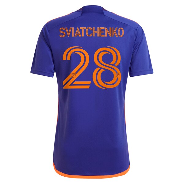 Erik Sviatchenko Houston Dynamo FC adidas 2024 Still Holdin' Replica Player Jersey – Purple