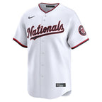 Washington Nationals Nike Youth Home Limited Custom Jersey - White