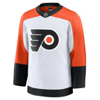 Philadelphia Flyers  Away Premium Jersey - White/Burnt Orange/Black