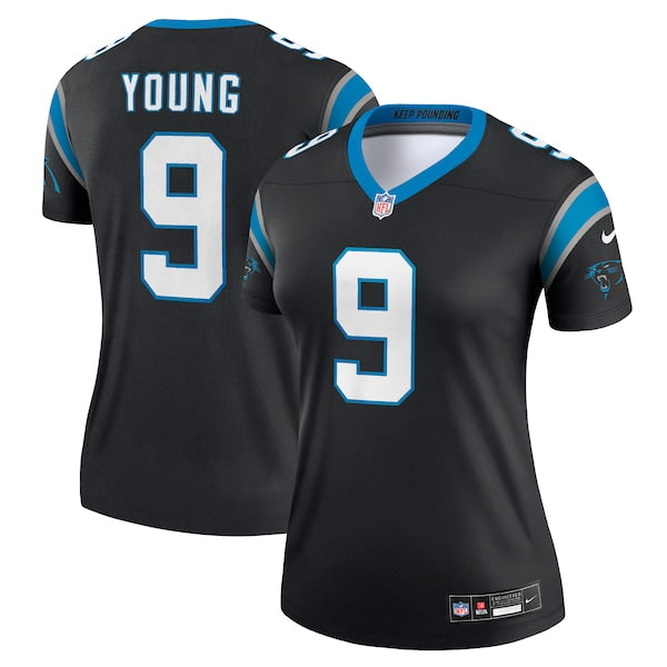 Bryce Young Carolina Panthers Nike Women's  Legend Jersey - Black