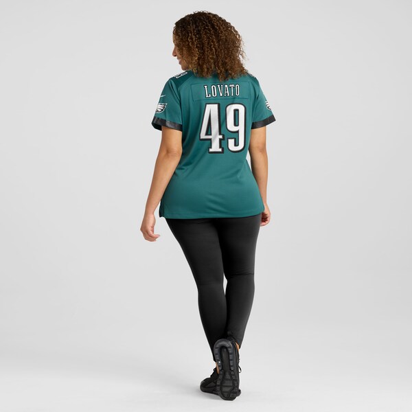 Rick Lovato Philadelphia Eagles Nike Women's Team Game Jersey - Midnight Green