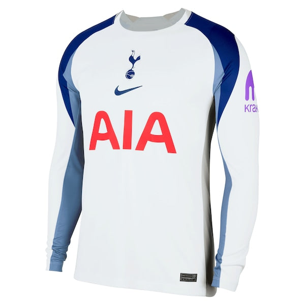 Son Heung-Min Tottenham Hotspur Nike 2025/26 Home Replica Long Sleeve Jersey - White