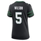 Garrett Wilson New York Jets Nike Women's Alternate Game Jersey - Legacy Black/Green/White