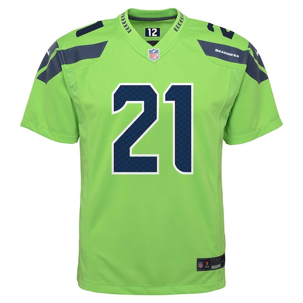 Devon Witherspoon Seattle Seahawks Nike Youth Alternate Player Game Jersey - Neon Green