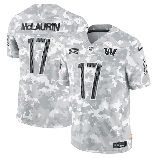 Terry McLaurin Washington Commanders Nike 2024 Salute to Service Limited Jersey - Arctic Camo