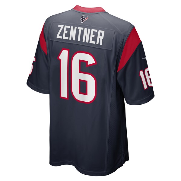 Ty Zentner Houston Texans Nike Team Game Jersey -  Navy
