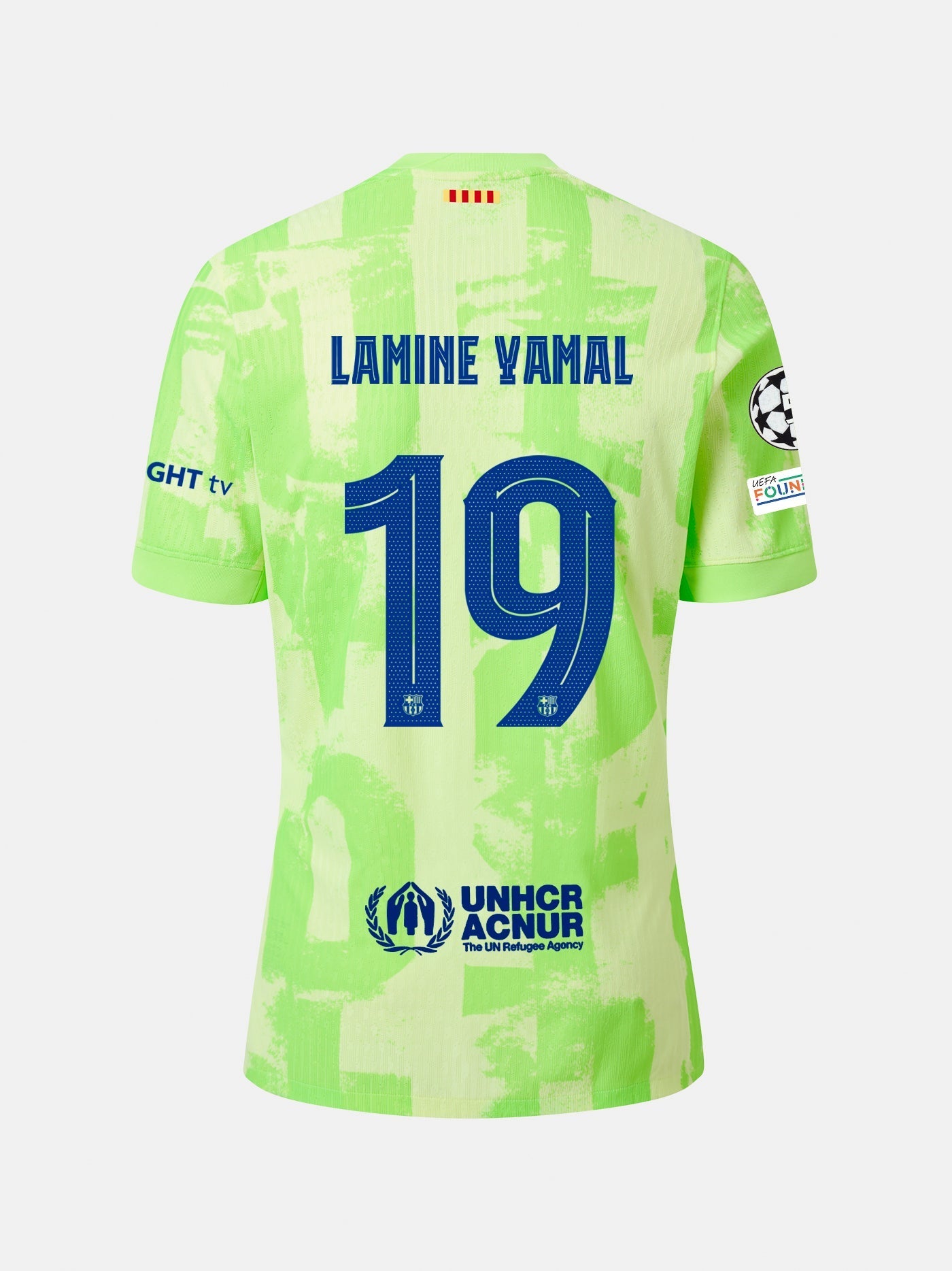 Barcelona 24/25 Nike Third Kit Custom Jersey - Yellow