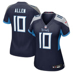 Brandon Allen Tennessee Titans Nike Women's Team Game Jersey -  Navy