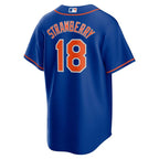 Darryl Strawberry New York Mets Nike Alternate Replica Player Jersey - Royal