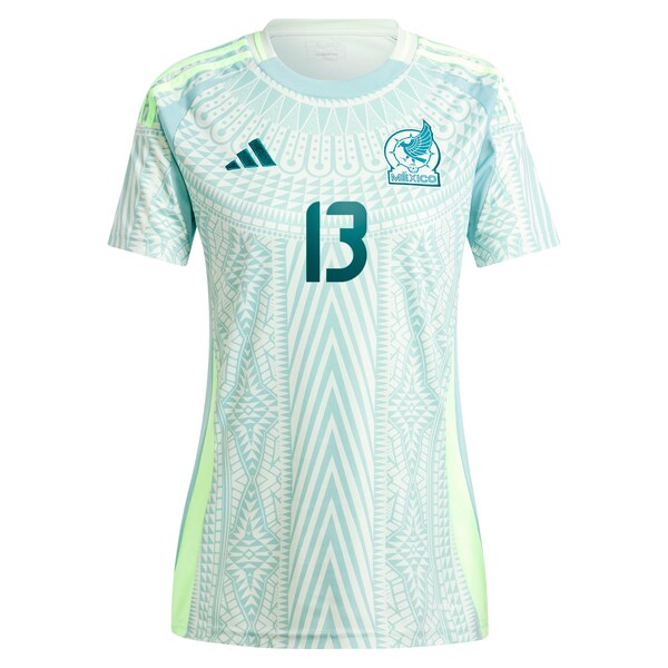 Guillermo Ochoa Mexico National Team adidas Women's 2024 Away Replica Player Jersey - Green/Burgundy