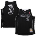 Dwyane Wade Miami Heat  2011/12 Hardwood Classics Authentic Jersey - Black