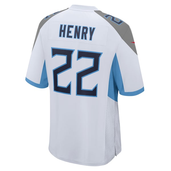 Derrick Henry Tennessee Titans Nike Youth Game Jersey - White/Light Blue/Navy