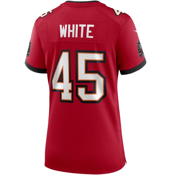 Devin White Tampa Bay Buccaneers Nike Women's Game Player Jersey - Red/Pewter/White