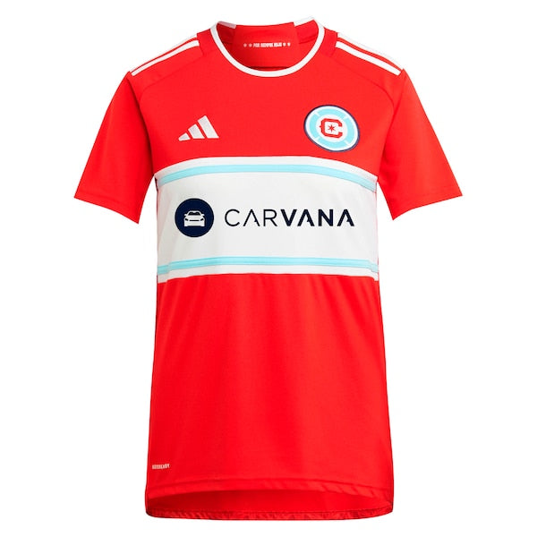 Chicago Fire adidas Women's 2024 Return To Red Replica Jersey – Red