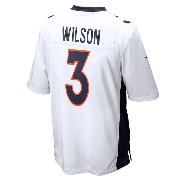 Russell Wilson Denver Broncos Nike Youth Game Jersey - White/Navy/Orange