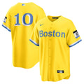 Trevor Story Boston Red Sox Nike City Connect Replica Player Jersey - Gold