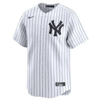 Derek Jeter New York Yankees Nike Home Limited Player Jersey - White/Gray