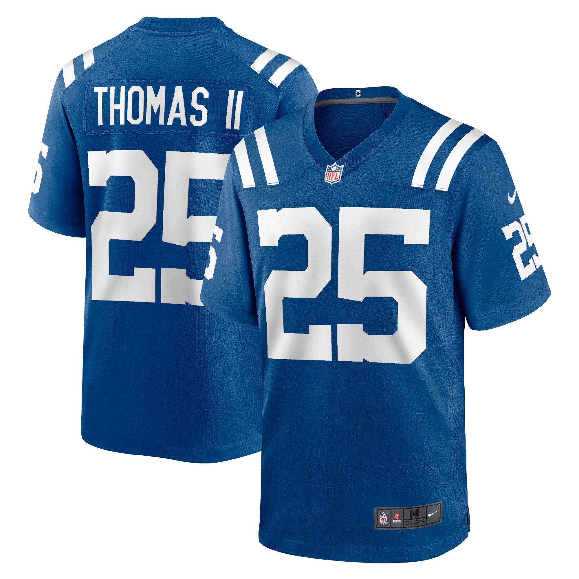 Rodney Thomas II Indianapolis Colts Nike Indiana Nights Alternate Game Jersey - Royal/Royal