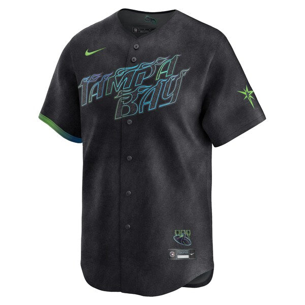 Randy Arozarena Tampa Bay Rays Nike 2024 City Connect Limited Player Jersey - Charcoal