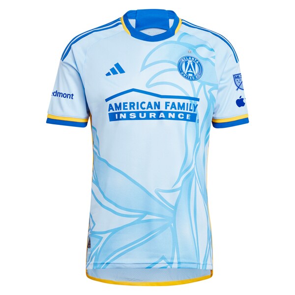 Atlanta United FC adidas 2024 The Resurgens Kit Authentic Custom Jersey - Light Blue