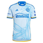 Atlanta United FC adidas 2024 The Resurgens Kit Authentic Custom Jersey - Light Blue