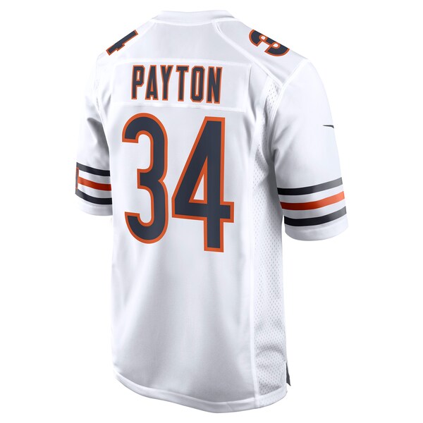 Walter Payton Chicago Bears Nike Retired Player Away Game Jersey - White/Navy/Orange