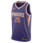 Mikal Bridges Phoenix Suns Nike Youth Swingman Jersey - Icon Edition - Purple/White