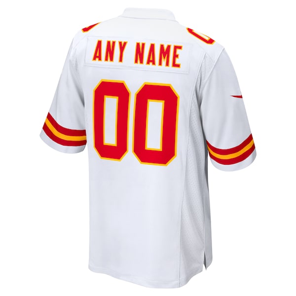 Kansas City Chiefs Nike Super Bowl LIX Custom Game Jersey - White