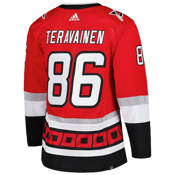Teuvo Teravainen Carolina Hurricanes adidas  Primegreen Authentic Player Jersey - Red