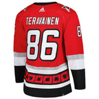 Teuvo Teravainen Carolina Hurricanes adidas  Primegreen Authentic Player Jersey - Red